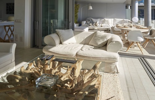 Talamanca Apartment | luxury design penthouse white angel ibiza