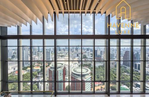 Pathumwan Apartment | Luxury Downtown Bangkok 2BR 2BA Sky Pool Gym 5MIN Walk to Siam Paragon