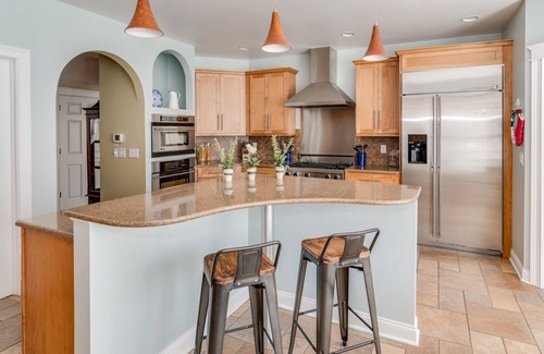South Haven House | Luxury Downtown Home Overlooking River w/Views of Lake Michigan