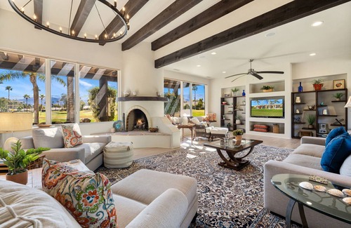 Rancho Mirage Villa | Luxury Enclave in coveted Muirfield Estates at Mission Hills Country Club. EV Charger
