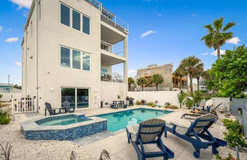 Independence Square House | Luxury Family Beachfront Oasis Pool Spa and Views