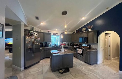 San Carlos Park House | Luxury Fort Myers Villa w/Pool, Chef Kitchen & Half-Acre Paradise