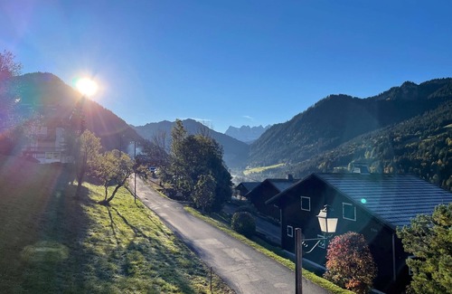 La Chapelle-d'Abondance Ski Chalet | Luxury rennovated farmhouse with stunning views and hottub
