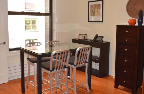 Upper West Side Apartment | Luxury Furnished 1BR with Deck & Washer/Dryer SPECIAL DISCOUNT FOR LONG TERM
