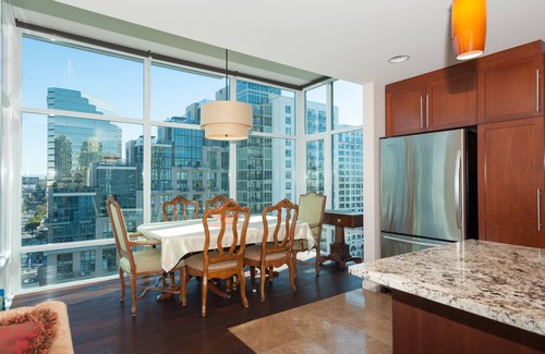 Downtown San Diego Condo | Luxury furnished 2B/2BA, stunning views, premier Little Italy boutique high rise