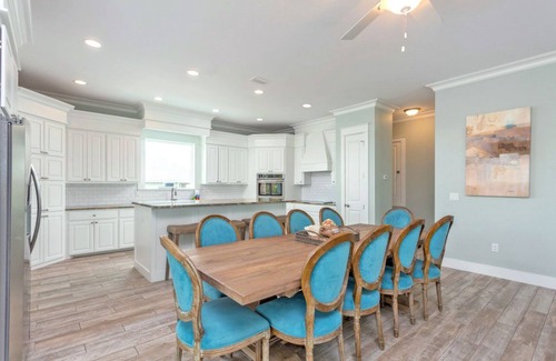Pensacola Beach House | Luxury Gulf view home w/Private Pool/Steps to the beach!