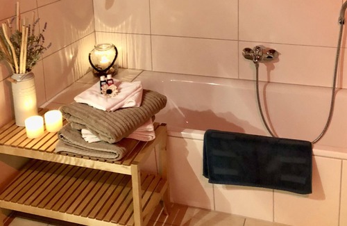 Quetzin Apartment | Luxury holiday home, sauna and fireplace for the whole family