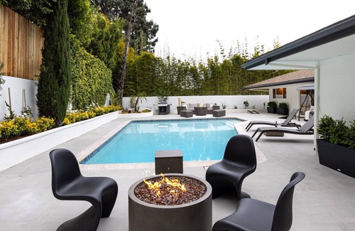 Hollywood Hills West House | Luxury Hollywood Hills Villa: Heated Pool, Unique Design, Peaceful and Private
