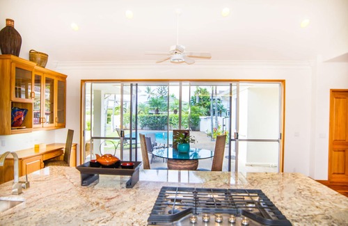 Poipu Villa | Luxury Home, A/C, Heated Pool, Gourmet Kitchen, 4BR 6 Bath, 3 Master Suites.