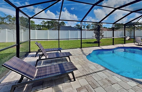 Palm Coast House | Luxury Home for Families with a New Pool!