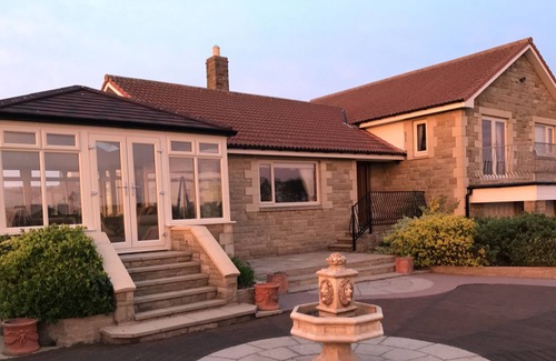 Seahouses House | Luxury home from home, with stunning views of farmland and the cheviots