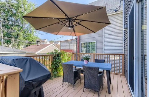 Irving Park House | Luxury Home in Chicago: Lower Level Shared