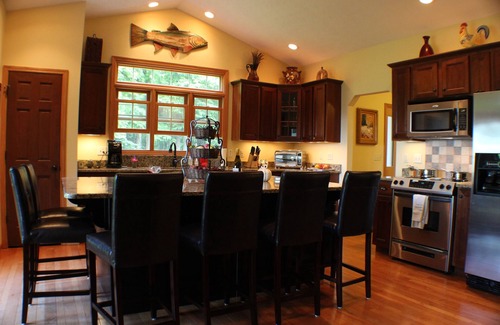 Waynesville House | Luxury home no damage by storm,relaxing mountain vista with entire town open