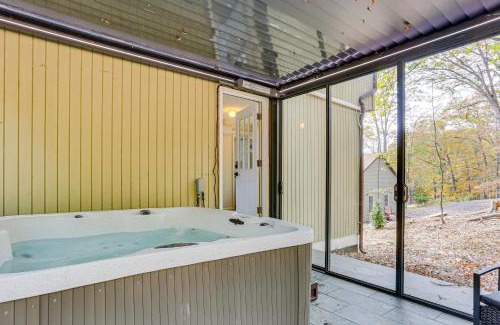 Bushkill House | Luxury Home with Game Room, 4 Mi to Bushkill Falls!