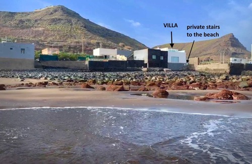 Arucas House | Luxury house only 15 meters from a quiet beach away from mass tourism