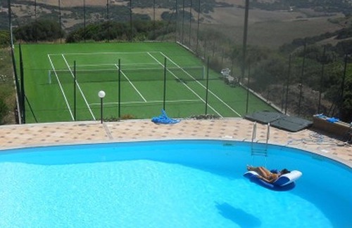 Tergu Villa | Luxury house with private pool and tennis court. Sea view