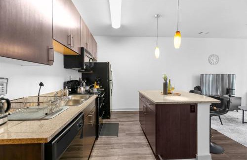 Five Points South Apartment | Luxury King Bed Suite A plus Amenities and Great Location