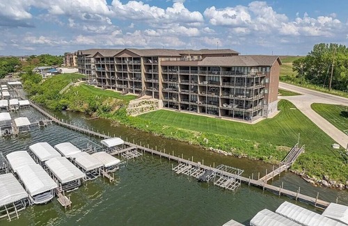 Arnolds Park Condo | Luxury Lakefront Condo at Bridges Bay Stillwater Building!