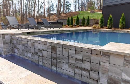 Mooresville House | Luxury Lakefront Escape Pool Poker Hot Tub Fire Pit