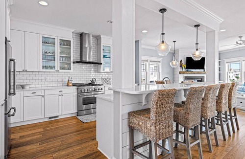 Ship Bottom House | Luxury LBI Waterfront Home With Dock. Perfect for Boat Owners!