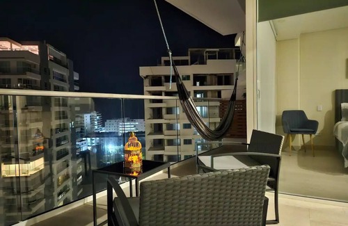 La Boquilla Apartment | Luxury Loft private jacuzzy & sea view