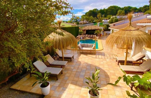 Moraira Villa | Luxury Lounge Villa Moraira close to beach & village with swimmingpool & jacuzzi
