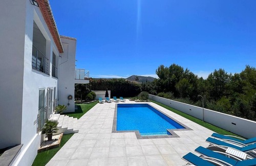 Urbanizacion La Mandarina Villa | Luxury, Modern Ibiza style & Tranquil Villa close to beaches of Jávea & Moraira