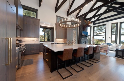 Columbine Lake House | Luxury Modern Mountain Home w/Amazing Lake & Mountain Views. 2 Miles to Purg