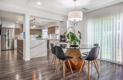 Woodland Hills House | Luxury Oasis: Heated Pool & Home Theater