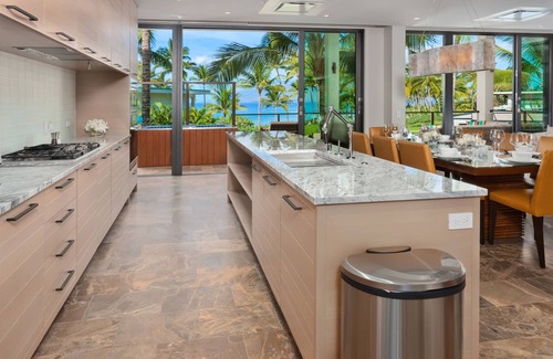 Wailea Villa | LUXURY OCEAN & RESORT VIEWS ANDAZ w/LANAI JACUZZI Sea Spirit 811 3Br/4Ba for 8