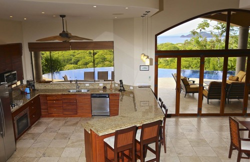 Playa Hermosa Villa | Luxury Ocean View Villa - 9 Bdr. -Magnificent Outdoor Pool, Pavilion, Bar & Spa