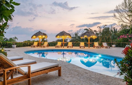 Playa Guiones House | Luxury Ocean View Jungle Compound for Family and Friends in Nosara