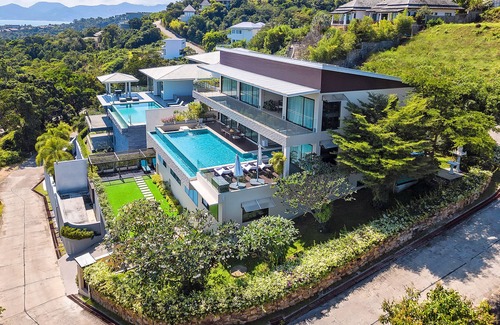 Choeng Mon Villa | Luxury Oceanfront Family Friendly Pool Villa with Spectacular Views