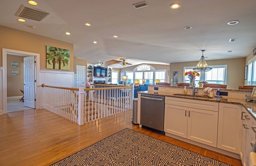 Holden Beach House | Luxury Oceanfront Retreat w/Private Pool, Elevator & Concierge Tent Service