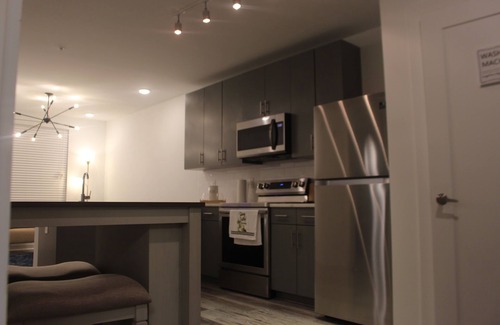 Old Fourth Ward Apartment | Luxury OneBDRM APT with Skyline Rooftop Access