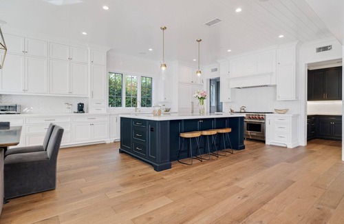Pacific Palisades House | Luxury Palisades Home w/ Movie Room, Outdoor Climbing Frame, Pool & Spa