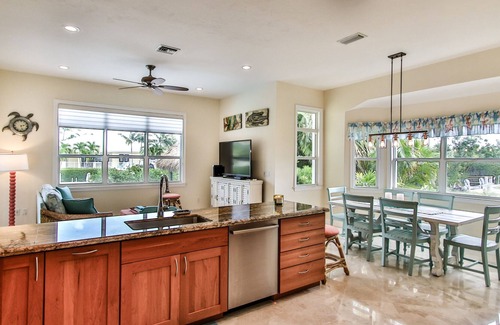 Coury House | Luxury pool home, quick ocean access, high-end kitchen, WI-FI, kayaks & bikes