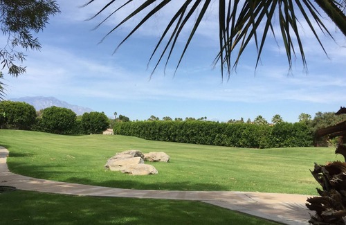 Bermuda Dunes House | Luxury Private Gated Estate on 2.33 acres. Pool, Spa, Firepit, BBQ, BB court