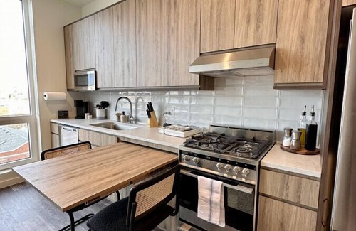 Pulaski Park Apartment | Luxury River West High-Rise N2 Gym+Rooftop+Skyline