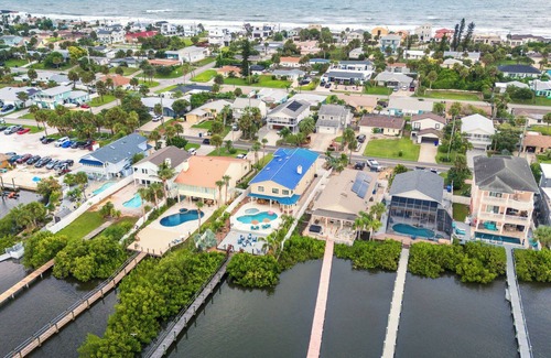 Wilbur-By-The-Sea House | Luxury Riverfront Oasis | Dock, Pool & Walk to Beach