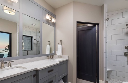 South Haven House | Luxury South Haven Retreat: Private Beach, Heated Pool, Peloton, Pool Table