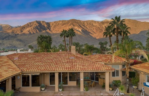 Palm Springs House | Luxury South Palm Springs Andreas Canyon 5 Suites 6.5 Bath - Casita, Pool, Spa