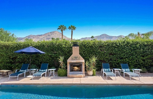 Palm Springs House | Luxury South Palm Springs Andreas Canyon 5 Suites 6.5 Bath - Casita, Pool, Spa