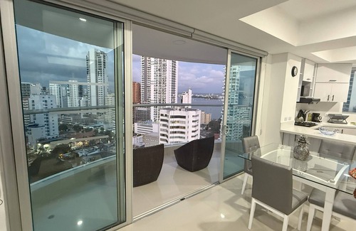 Bocagrande Apartment | Luxury Stay in Cartagena Prime Beachfront + Views