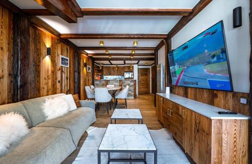 Courchevel Apartment | Luxury suite 70m2 balcon courchevel1850 parking