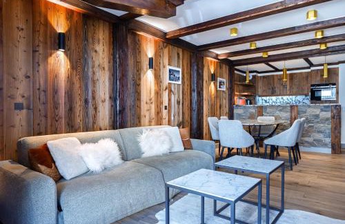 Courchevel Apartment | Luxury suite 70m2 balcon courchevel1850 parking