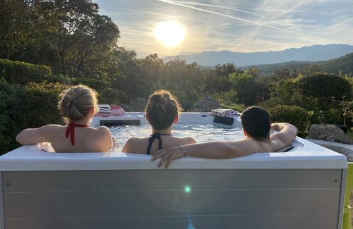 Porto-Vecchio Villa | Luxury sunset villa Swimming pool Jacuzzi Garden Boules court