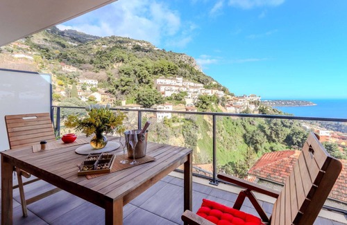 Beausoleil Apartment | Luxury Two-Bedroom Apartment - Panoramic Sea View | Near Monaco