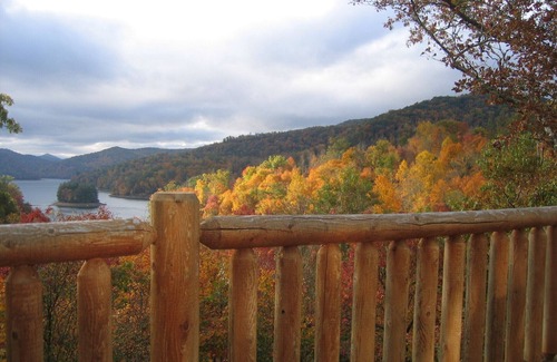 Topton Cabin | Luxury Vacation Home on water w/dock, boat slip and amazing views