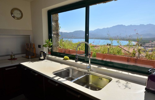 Calvi Villa | LUXURY VILLA CALVI 300m2, 8 PERS POOL PANORAMIC SEA AND MOUNTAIN
